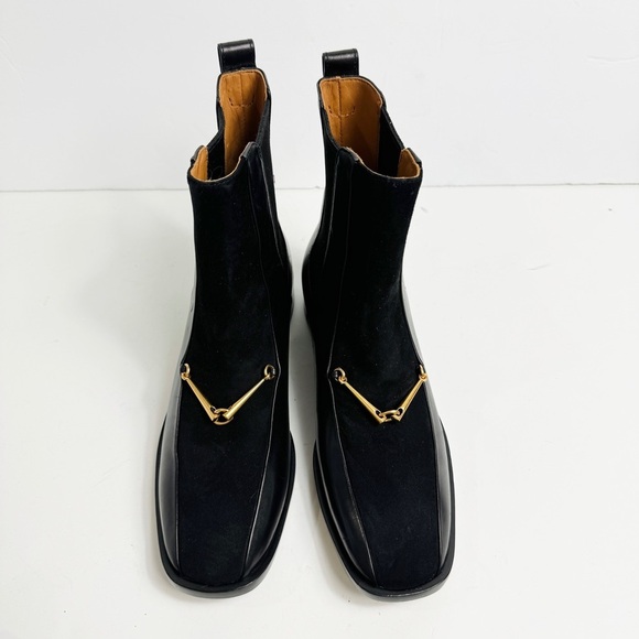 Tory Burch Black Equestrian Link Chelsea boots - Picture 4 of 9